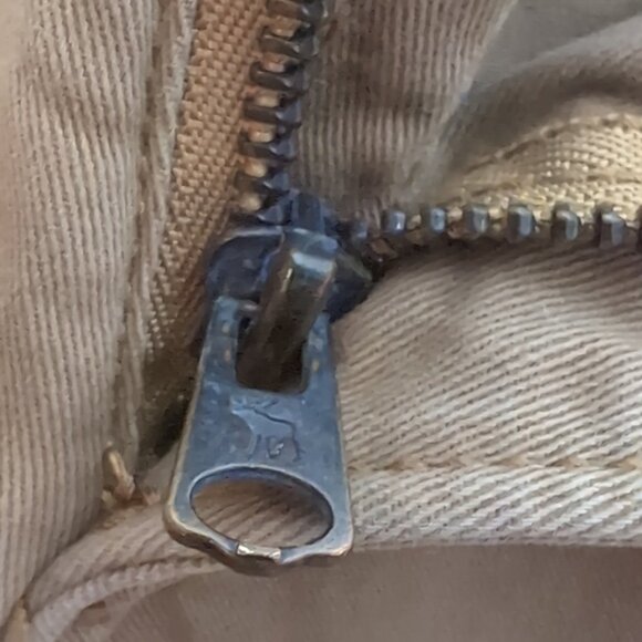 3/$20 Abercrombie & Fitch Chino Khaki Pants Slim Straight Leg Casual Preppy - Picture 9 of 14